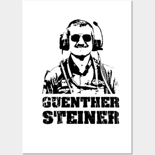 guenther steiner Posters and Art